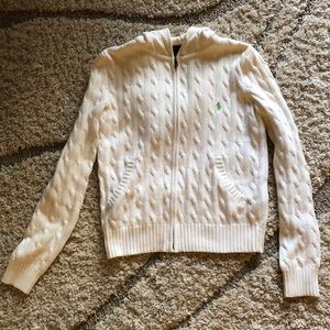 Ralph Lauren Cable-knot hoodie / jacket